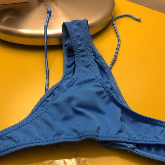 Envy mens Lace Up thong L Bluew - Picture 5 of 8